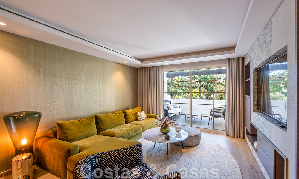 Verfijnd appartement te koop op enkele stappen van het strand, gelegen in Puente Romano op de Golden Mile in Marbella 49762