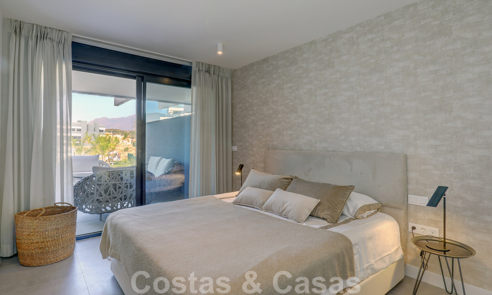 Instapklaar, modern 3-slaapkamer appartement te koop in een golfresort op de New Golden Mile, tussen Marbella en Estepona 50788
