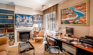 Vrijstaande luxevilla in Mediterrane stijl te koop op een steenworp van het strand en voorzieningen in het prestigieuze Guadalmina Baja te Marbella 51251 