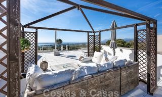 Ruime halfvrijstaande woning te koop met schitterend zeezicht, in Sierra Blanca, op de Golden Mila van Marbella 51103 