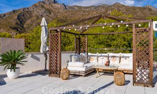 Ruime halfvrijstaande woning te koop met schitterend zeezicht, in Sierra Blanca, op de Golden Mila van Marbella 51121 
