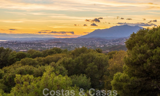 Ruime halfvrijstaande woning te koop met schitterend zeezicht, in Sierra Blanca, op de Golden Mila van Marbella 51131 