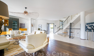 Ruime halfvrijstaande woning te koop met schitterend zeezicht, in Sierra Blanca, op de Golden Mila van Marbella 51145 