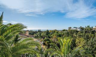 Traditioneel-mediterrane luxevilla te koop met zeezicht in een gated community op de Golden Mile van Marbella 54443 