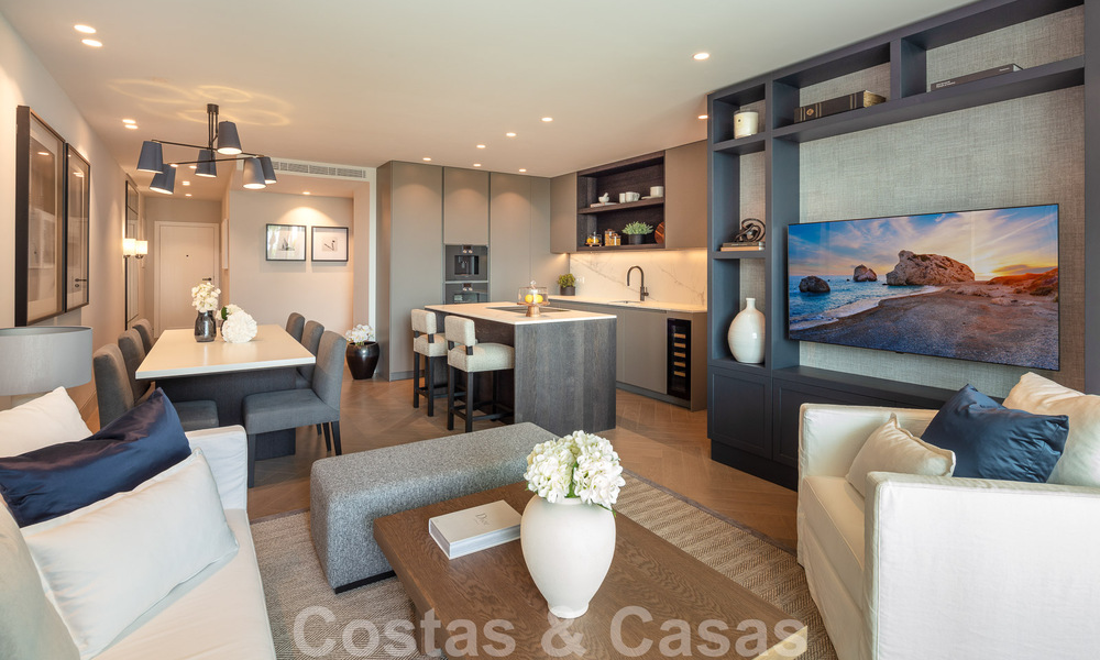 Luxueus gerenoveerd appartement te koop met 3 slaapkamers in Puente Romano op de Golden Mile, Marbella 51776