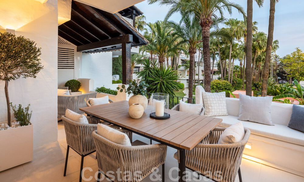 Luxueus gerenoveerd appartement te koop met 3 slaapkamers in Puente Romano op de Golden Mile, Marbella 51778