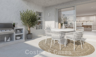 Topkwaliteit appartement met ruim terras en onverstoord zeezicht te koop in Benahavis - Marbella 53955 