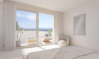 Topkwaliteit appartement met ruim terras en onverstoord zeezicht te koop in Benahavis - Marbella 53957 