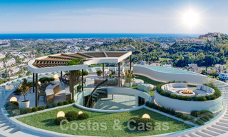 3 nieuwe units! Gesofisticeerde luxe appartementen te koop, met 300° uitzicht op zee, golf en bergen in Benahavis - Marbella 53423 
