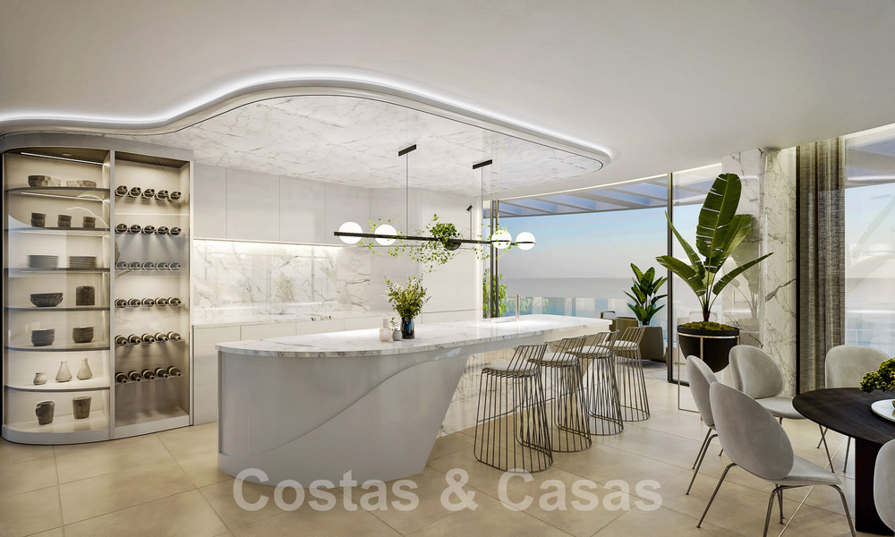 3 nieuwe units! Gesofisticeerde luxe appartementen te koop, met 300° uitzicht op zee, golf en bergen in Benahavis - Marbella 53429