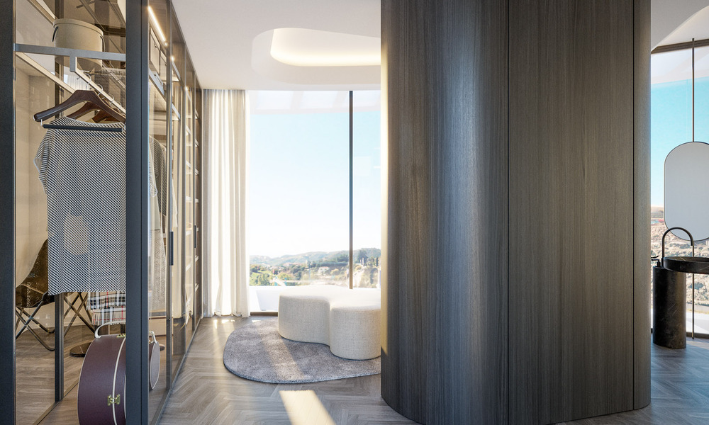 3 nieuwe units! Gesofisticeerde luxe appartementen te koop, met 300° uitzicht op zee, golf en bergen in Benahavis - Marbella 53434