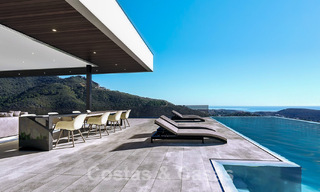 Ecologische luxevilla met een ultra modern design te koop met prachtig uitzicht op zee en de bergen in Benahavis - Marbella 52064 