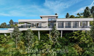 Ecologische luxevilla met een ultra modern design te koop met prachtig uitzicht op zee en de bergen in Benahavis - Marbella 52066 