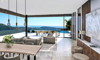 Ecologische luxevilla met een ultra modern design te koop met prachtig uitzicht op zee en de bergen in Benahavis - Marbella 52075 