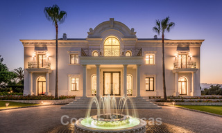 Majestueuze, hoogstaande luxevilla te koop met 7 slaapkamers in een exclusieve urbanisatie ten oosten van Marbella centrum 51992 