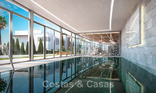 Nieuw project met prestige appartementen te koop met eigen zwembad, grenzend aan de golfbaan in Oost-Marbella 52416 