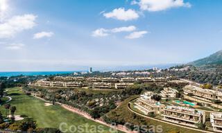 Nieuw project met prestige appartementen te koop met eigen zwembad, grenzend aan de golfbaan in Oost-Marbella 52417 