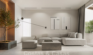 Verfijnd luxepenthouse te koop in een eerstelijnsstrand complex op de New Golden Mile tussen Marbella en Estepona 52987 