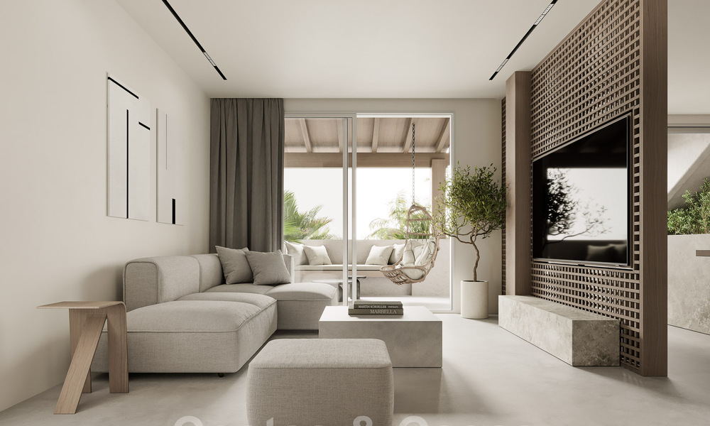 Verfijnd luxepenthouse te koop in een eerstelijnsstrand complex op de New Golden Mile tussen Marbella en Estepona 52992