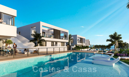 Nieuwbouw woningen in moderne stijl te koop dicht bij alle voorzieningen in Mijas Costa 52813