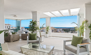 Luxueus en extreem ruim appartement te koop in een chic complex in Nueva Andalucia, Marbella 54535 