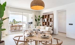 Charmant luxe appartement te koop met panoramisch uitzicht, op wandelafstand van Puerto Banus in Nueva Andalucia, Marbella 54377 