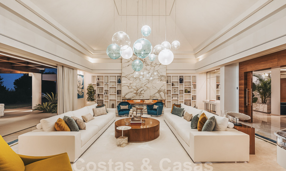 Majestueus landgoed te koop in een Mediterrane stijl in een gated villawijk van Sierra Blanca op de Golden Mile van Marbella 53733