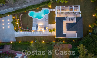 Eigentijds gerenoveerde luxevilla te koop in het hart van Nueva Andalucia’s golfvallei, Marbella 54787 