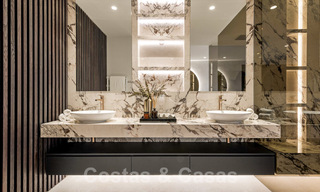 Uniek luxueus penthouse te koop, eerstelijnsstrand op de New Golden Mile tussen Marbella en Estepona centrum 54238 