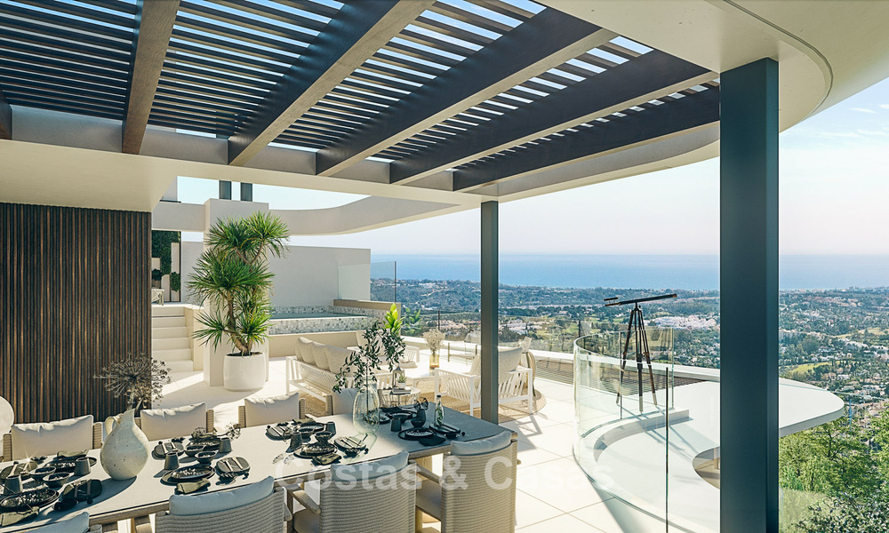 Nieuw op de markt! Luxueuze appartementen met innovatief ontwerp te koop in een groot natuur- en golfresort in Marbella - Benahavis 54735