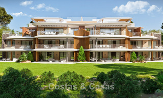 Nieuw op de markt! Luxueuze appartementen met innovatief ontwerp te koop in een groot natuur- en golfresort in Marbella - Benahavis 54736 