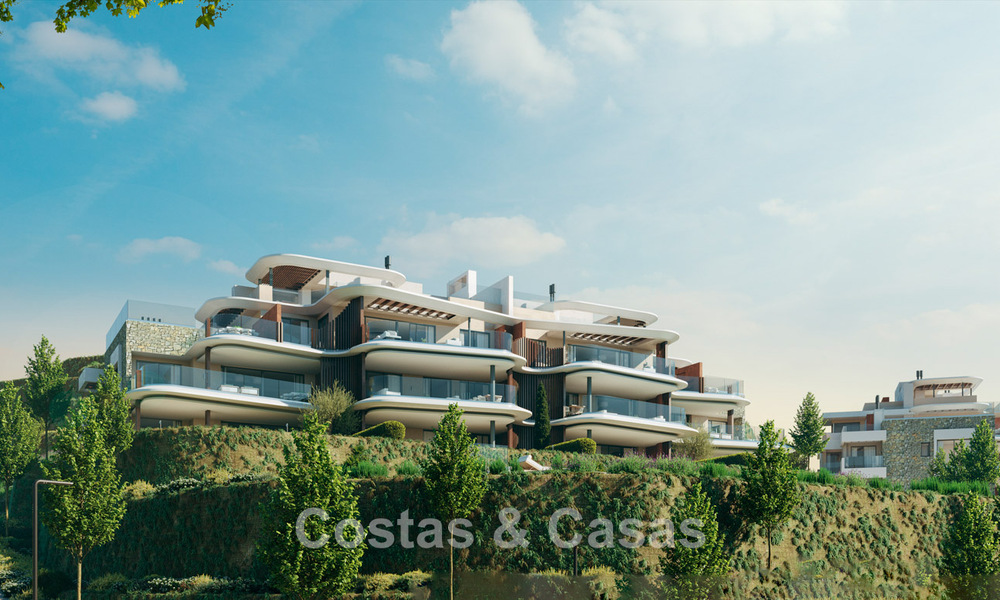 Luxueuze appartementen met innovatief ontwerp te koop in een groot natuur- en golfresort in Marbella - Benahavis 54737