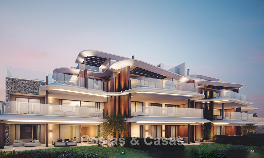 Luxueuze appartementen met innovatief ontwerp te koop in een groot natuur- en golfresort in Marbella - Benahavis 54739