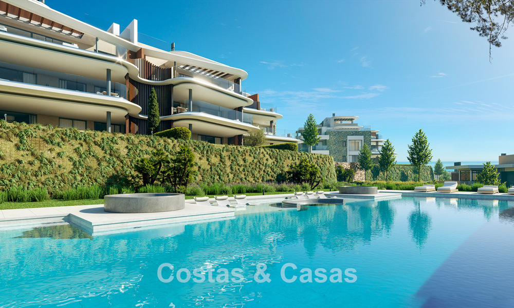 Luxueuze appartementen met innovatief ontwerp te koop in een groot natuur- en golfresort in Marbella - Benahavis 54745