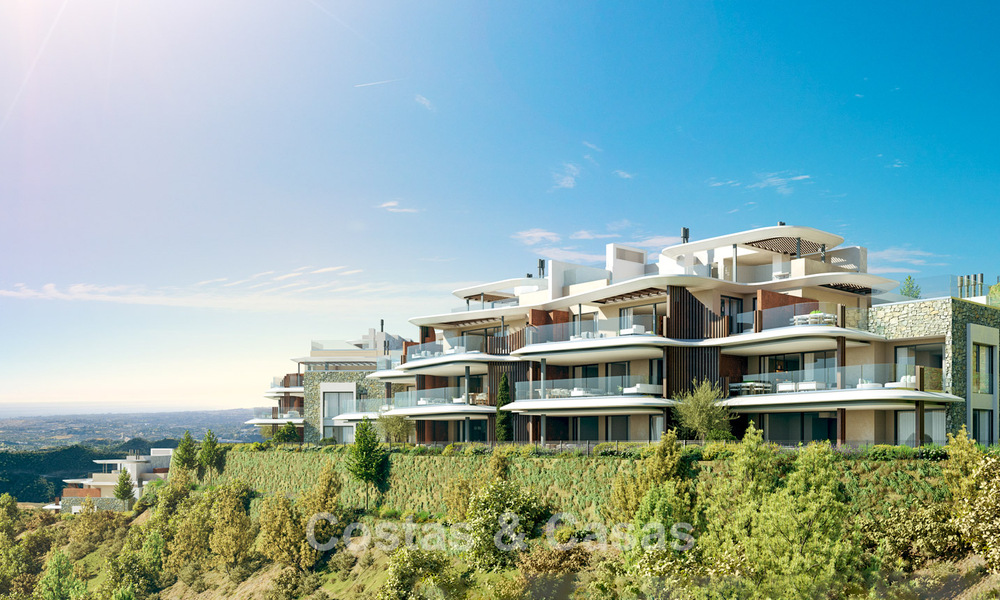 Luxueuze appartementen met innovatief ontwerp te koop in een groot natuur- en golfresort in Marbella - Benahavis 54747