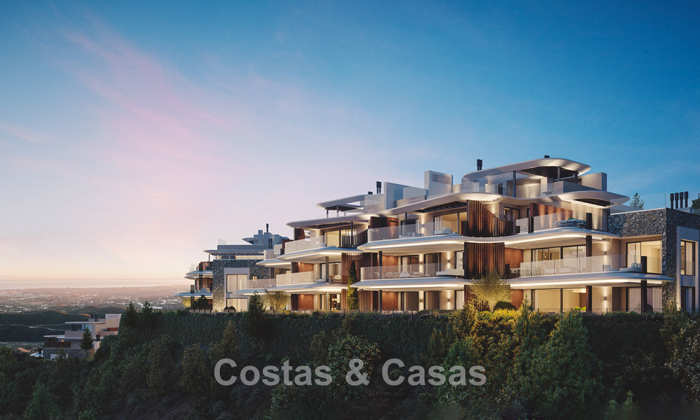 Luxueuze appartementen met innovatief ontwerp te koop in een groot natuur- en golfresort in Marbella - Benahavis 54748