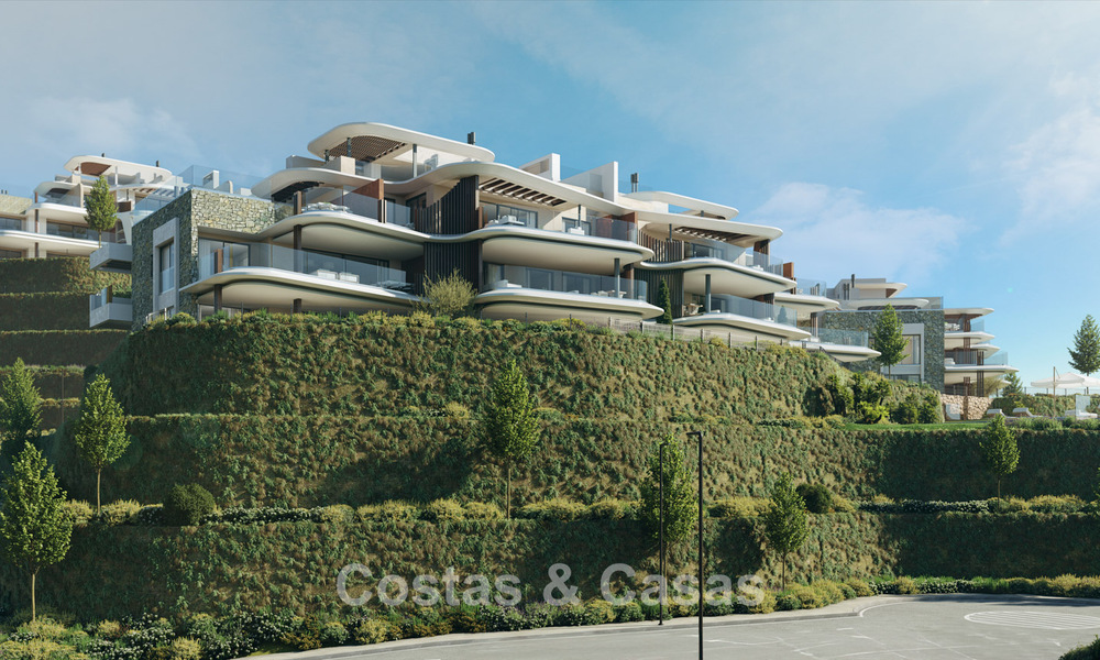Nieuw op de markt! Luxueuze appartementen met innovatief ontwerp te koop in een groot natuur- en golfresort in Marbella - Benahavis 54751