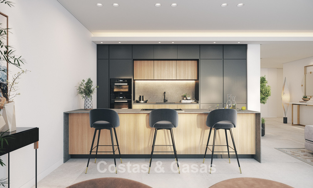 Luxueuze appartementen met innovatief ontwerp te koop in een groot natuur- en golfresort in Marbella - Benahavis 54761
