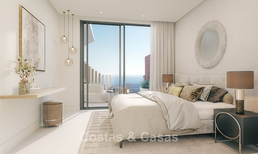 Luxueuze appartementen met innovatief ontwerp te koop in een groot natuur- en golfresort in Marbella - Benahavis 54767