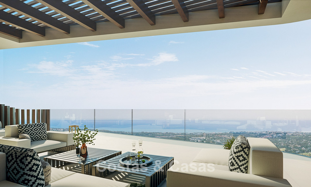 Nieuw op de markt! Luxueuze appartementen met innovatief ontwerp te koop in een groot natuur- en golfresort in Marbella - Benahavis 54778