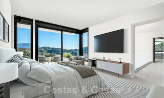 Gloednieuwe, moderne luxevilla te koop met panoramisch uitzicht in Marbella - Benahavis 61440 