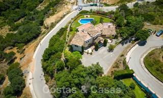 Spaanse luxevilla te koop met panoramisch uitzicht in een gated community omgeven door natuur in Marbella - Benahavis 55324 