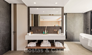 Nieuwe, modernistische designervilla te koop met uitzicht op de golfbaan in een golfresort, Marbella - Benahavis 55484 
