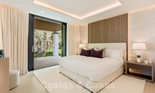 Nieuwe, modernistische designervilla te koop met uitzicht op de golfbaan in een golfresort, Marbella - Benahavis 55499 