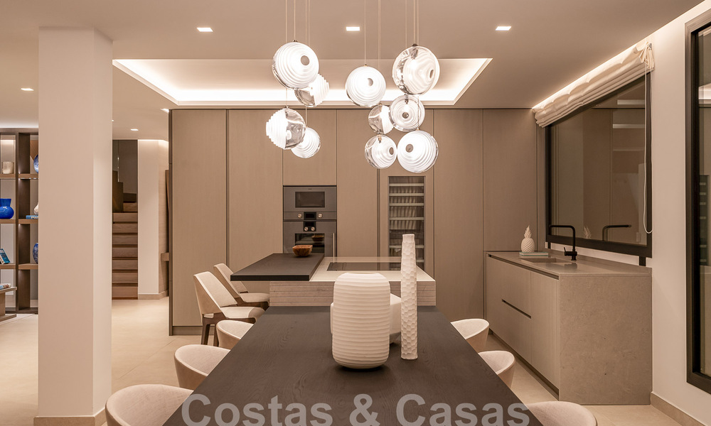 Nieuwe, modernistische designervilla te koop met uitzicht op de golfbaan in een golfresort, Marbella - Benahavis 55513