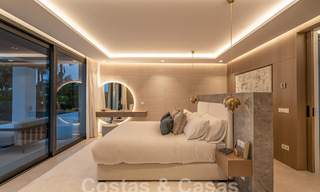 Nieuwe, modernistische designervilla te koop met uitzicht op de golfbaan in een golfresort, Marbella - Benahavis 55519 