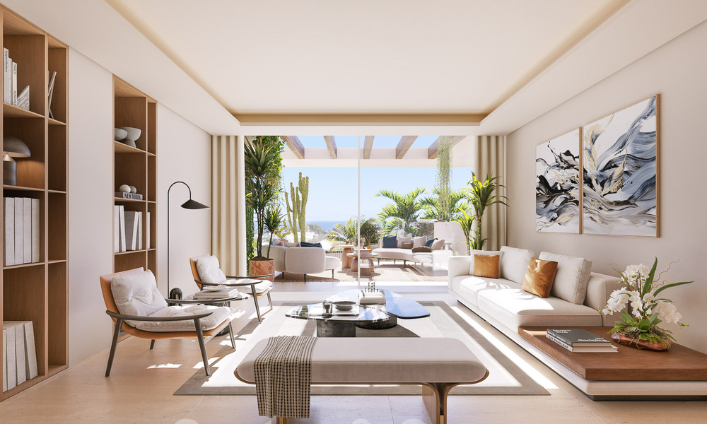 Nieuw op de markt! Luxueuze appartementen te koop in een exclusief, duurzaam complex op de Golden Mile van Marbella 55965