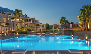 Luxueuze appartementen te koop in een exclusief, duurzaam complex op de Golden Mile van Marbella 55972 