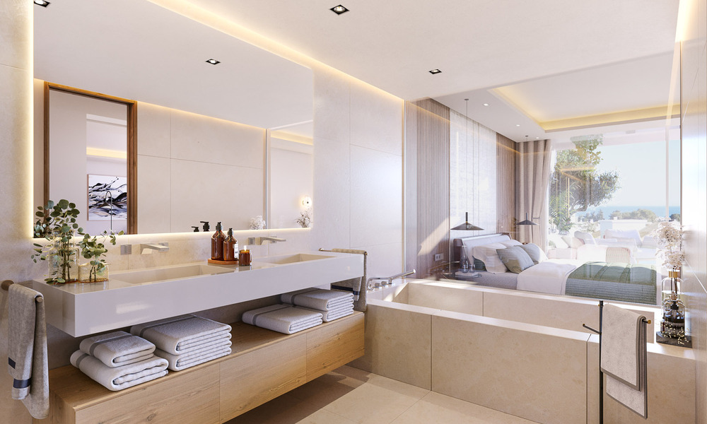 Nieuw op de markt! Luxueuze appartementen te koop in een exclusief, duurzaam complex op de Golden Mile van Marbella 55982