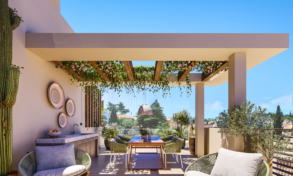 Nieuw op de markt! Luxueuze appartementen te koop in een exclusief, duurzaam complex op de Golden Mile van Marbella 55988